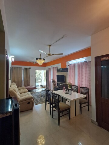 Staircase in 2 BHK Builder Floor at Koramangala – for Rent