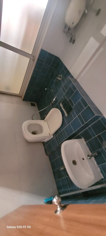 Bathroom in 1 BHK Apartment at Lodha Amara, Kolshet Road – for Rent