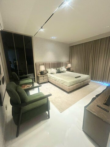 Living Room in 3 BHK Apartment at International Airport Road – for Sale