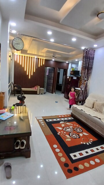 Living Room in 3 BHK Apartment at Jogabai Extension – for Sale