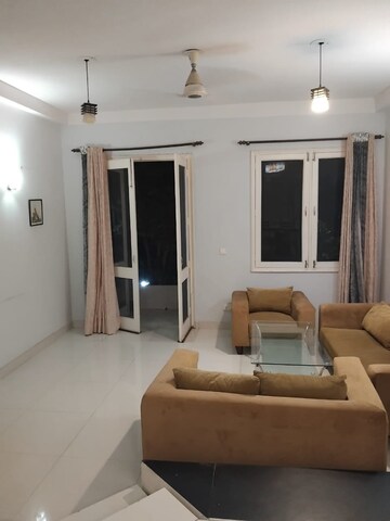 Living Room in 3 BHK Apartment at Malibu Shopping Arcade, South City 2 – for Rent