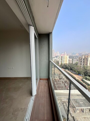 Balcony in 2 BHK Apartment at Indiabulls One Indiabulls, Pokhran Road No Two – for Rent