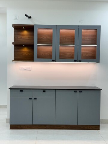 Kitchen in 3 BHK Apartment at GHR Titania, Kondapur – for Rent