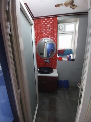 Bathroom in 3 BHK Apartment at Patparganj – for Rent