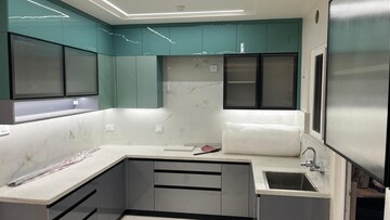 Kitchen in 3 BHK Apartment at Aparna Luxor Park, Kondapur – for Rent