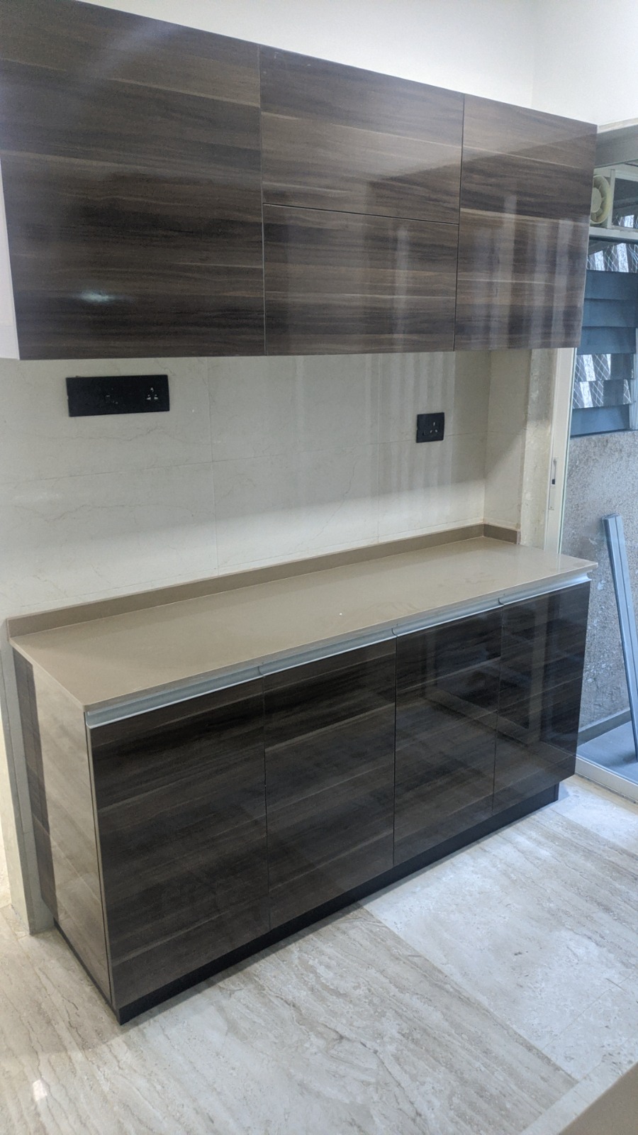 Kitchen, rite-skyluxe 2 Bedroom 910 Sq.Ft. Apartment In Chembur Mumbai 9744201