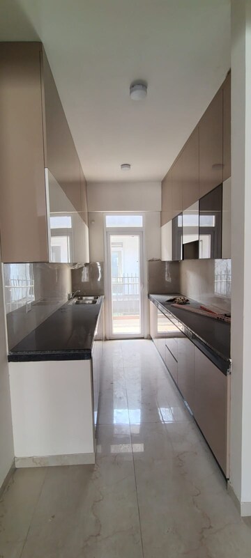 Kitchen in 3.5 BHK Builder Floor at Smart World Gems, Sector 89 – for Rent