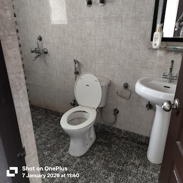 Bathroom in 3 BHK Apartment at Adithya City Apartments, Dasna – for Rent