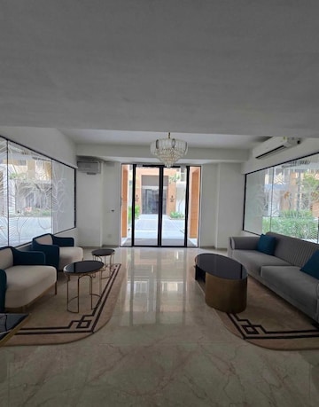 Living Room in 4 BHK Builder Floor at Unitech Deerwood Chase, Nirvana Country – for Sale