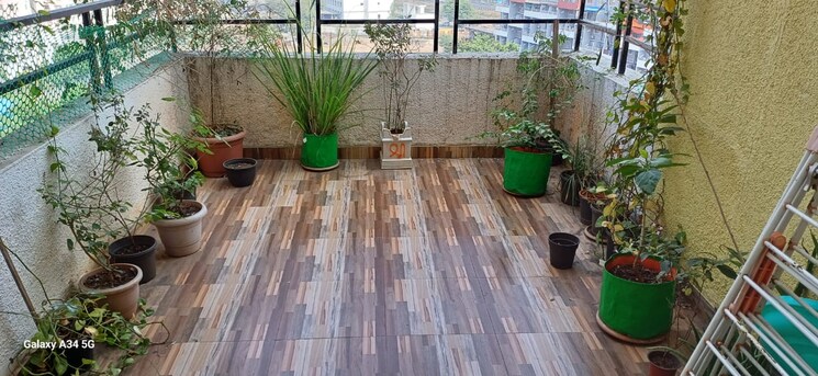 Balcony, vaishnavi-sahil-vighnesh 2 Bedroom 982 Sq.Ft. Apartment In Wakad Pune 9744466