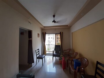 Living Room in 1 BHK Apartment at Poonam Park View, Virar West – for Sale