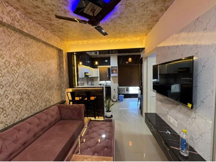 Living Room, manglam-aadhar 1 Bedroom 425 Sq.Ft. Apartment In Gandhi Path Jaipur 9744636