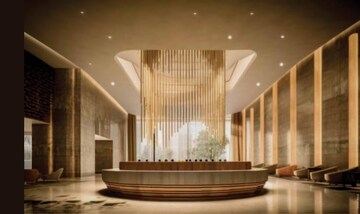 Living Room in 3 BHK Apartment at Signature Global Daxin Vistas, Bhondsi – for Sale