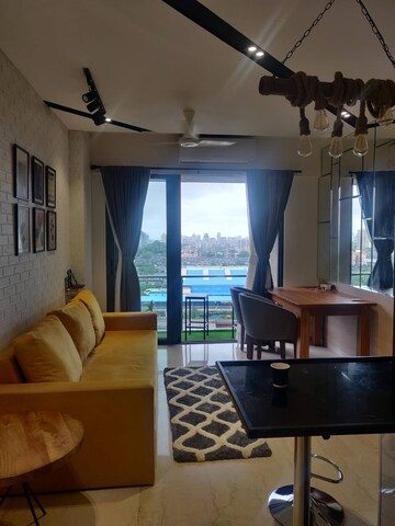 Living Room in 3.5 BHK Apartment at Lodha Aura, Wadala – for Rent