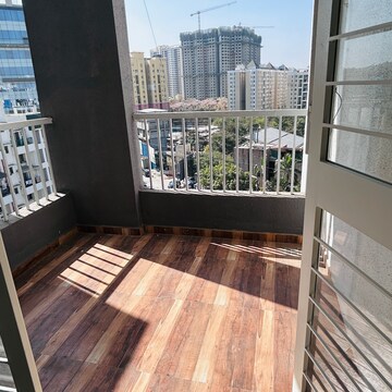 Balcony in 3 BHK Apartment at Mohannagar CHS, Veerabhadra Nagar – for Sale