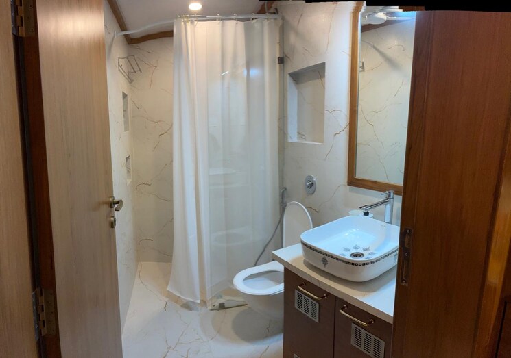 Bathroom, camelot-society 3 Bedroom 1050 Sq.Ft. Apartment In Viman Nagar Pune 9746587