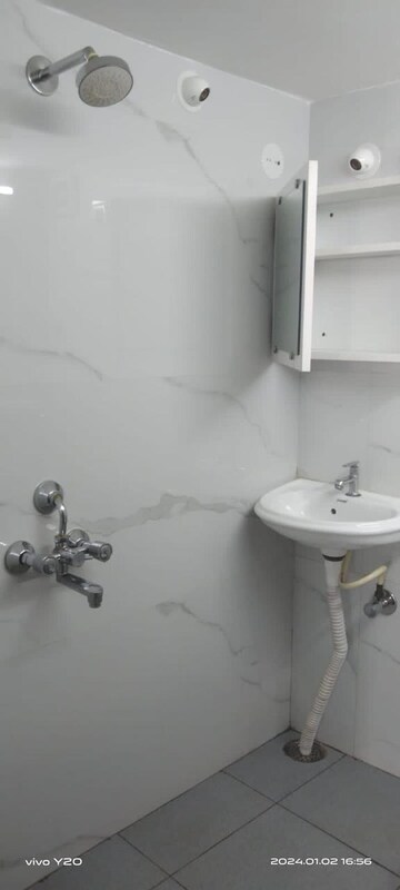 Bathroom in 1 RK Independent House at Koramangala – for Rent