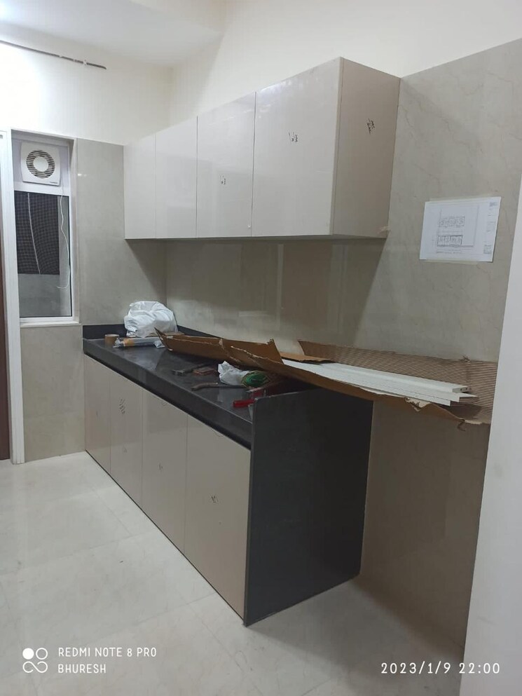 Kitchen, lnt-crescent-bay-t3 2 Bedroom 788 Sq.Ft. Apartment In Parel Mumbai 9747246