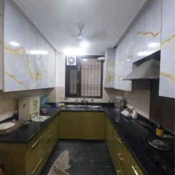 Kitchen in 2 BHK Builder Floor at Saket – for Rent