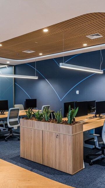 Kitchen in  Office Space at Shuban Opal Square, Wagle Industrial Estate – for Rent