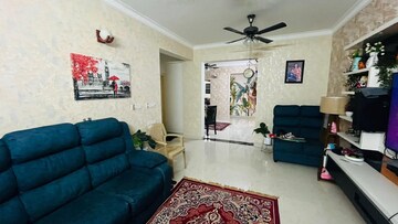 Living Room in 2.5 BHK Apartment at Affinity Harmony, Ramanashree California Gardens Layout – for Rent