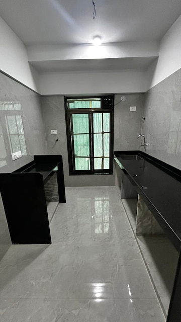 Kitchen in 1 BHK Apartment at Gowda Palash, Malad West – for Rent