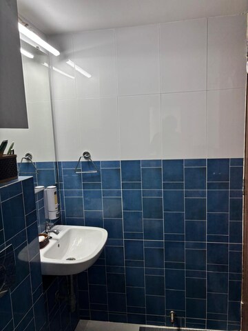 Bathroom in 2 BHK Apartment at Lodha Amara, Kolshet Road – for Rent