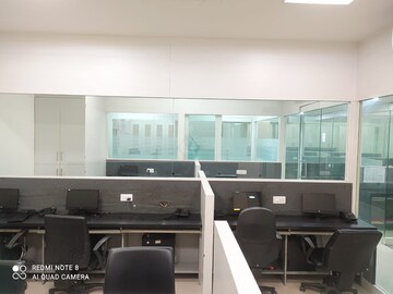 Team Area in  Office Space at Iscon Elegance, Prahlad Nagar – for Rent