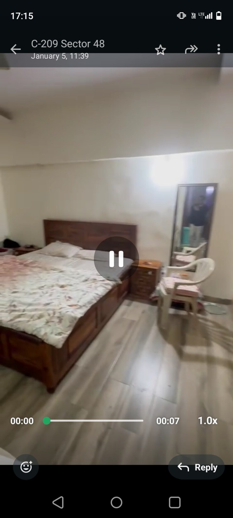 Bedroom, sector 48 6 Bedroom 3000 Sq.Ft. Villa In Sector 48 Noida 9748029