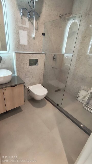 Bathroom in 1 BHK Apartment at Freedom Fighters Enclave – for Rent