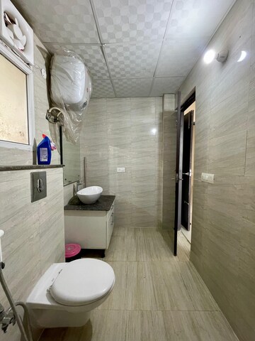 Bathroom in 4 BHK Apartment at Barnala Green Lotus Avenue, Ambala Highway – for Rent