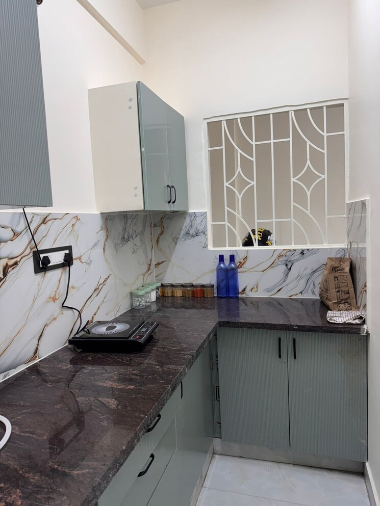 Kitchen, hsr layout 1 Bedroom 510 Sq.Ft. Builder Floor In Hsr Layout Bangalore 9748268