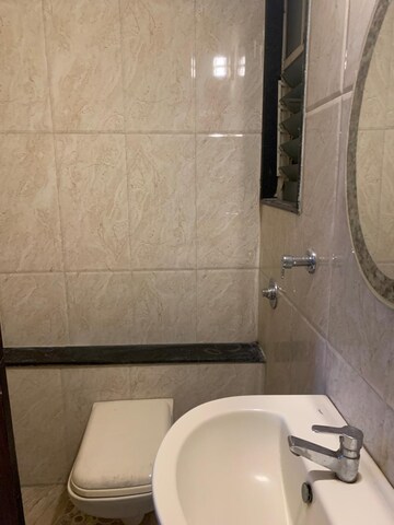 Bathroom in 2 BHK Apartment at GK Roselands Rhythm, Pimple Saudagar – for Rent