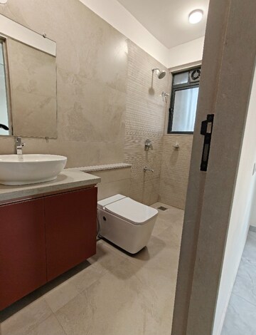 Attached Bathroom in 3 BHK Apartment at Gurukrupa Gyanam, Powai – for Rent