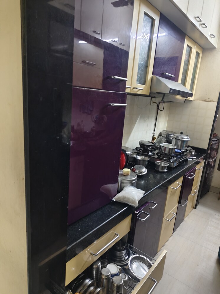 Kitchen, hubtown-greenwoods 2 Bedroom 730 Sq.Ft. Apartment In Vartak Nagar Thane 9748498