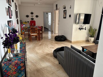 Living Room in 3 BHK Apartment at Supertech Araville, Sector 79 – for Rent