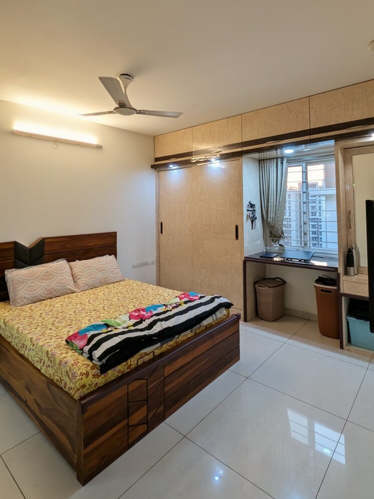 Bedroom, aparna-serene-park 3 Bedroom 1500 Sq.Ft. Apartment In Kondapur Hyderabad 9748418