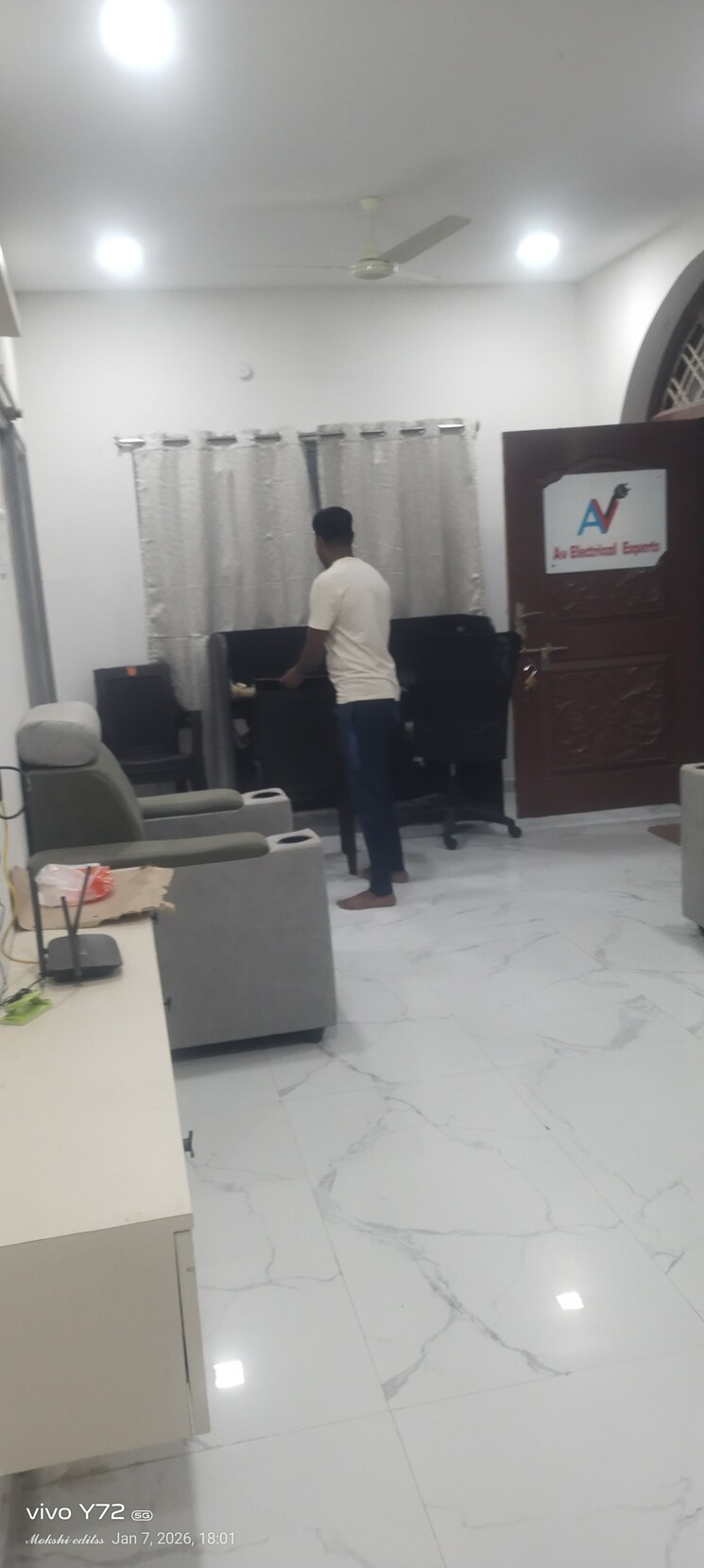 Master Bedroom, pavani-laxmi-nivas 2 Bedroom 1155 Sq.Ft. Apartment In Madhapur Hyderabad 9748780