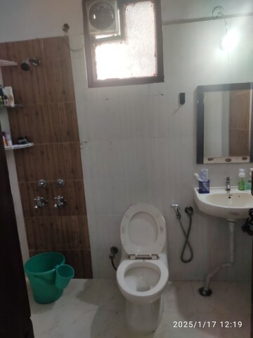 Bathroom in 2 BHK Builder Floor at Saket – for Rent
