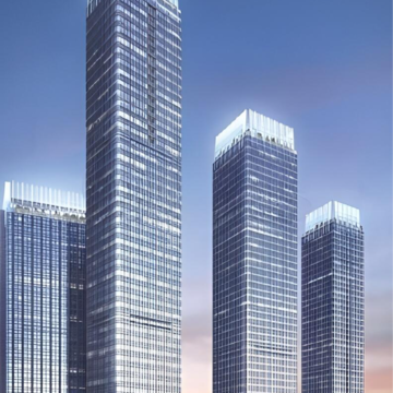 3 BHK Apartment – Exterior View View at Indiabulls Blu, Upper Worli - for Rent