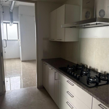 Kitchen in 3 BHK Apartment at Lokhandwala Minerva Mahalaxmi, Arthur rd – for Rent