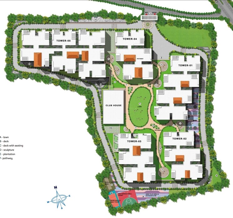 Master Plan, kollur 3 Bedroom 1900 Sq.Ft. Apartment In Kollur Hyderabad 9749467