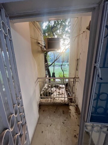 Balcony in 3 BHK Apartment at Vasant Kunj Enclave – for Rent