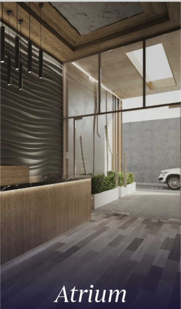 Balcony in 2 BHK Apartment at Juhi Empressa, Palm Beach – for Sale