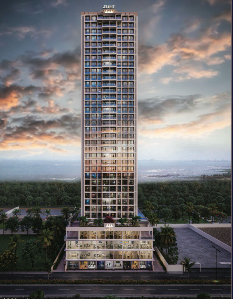 Exterior View, juhi-empressa 2 Bedroom 750 Sq.Ft. Apartment In Palm Beach Navi Mumbai 9749580