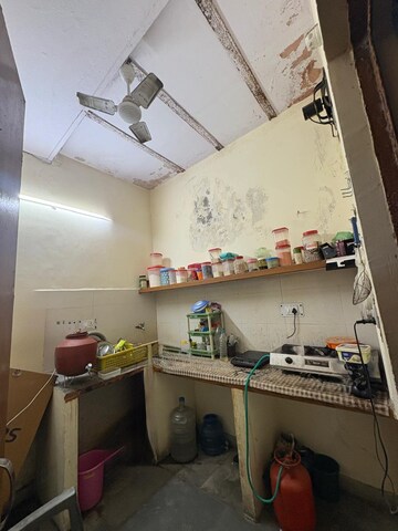 Kitchen in 1 RK Independent House at RWA Apartments Sector 27, Sector 27 – for Rent