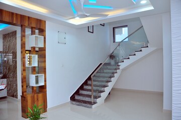 Staircase in 4 BHK Villa at Vilva The Ambience Vista, Ghatkesar – for Sale