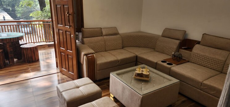 Living Room, hauz khas 2 Bedroom 1300 Sq.Ft. Builder Floor In Hauz Khas Delhi 9749857