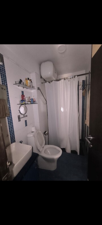 Bathroom in 3 BHK Apartment at Vijay Golden Peak, Khar West – for Rent