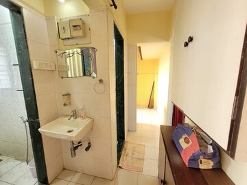 Bathroom in 1 BHK Apartment at Sandeep Terrace, Chembur – for Rent